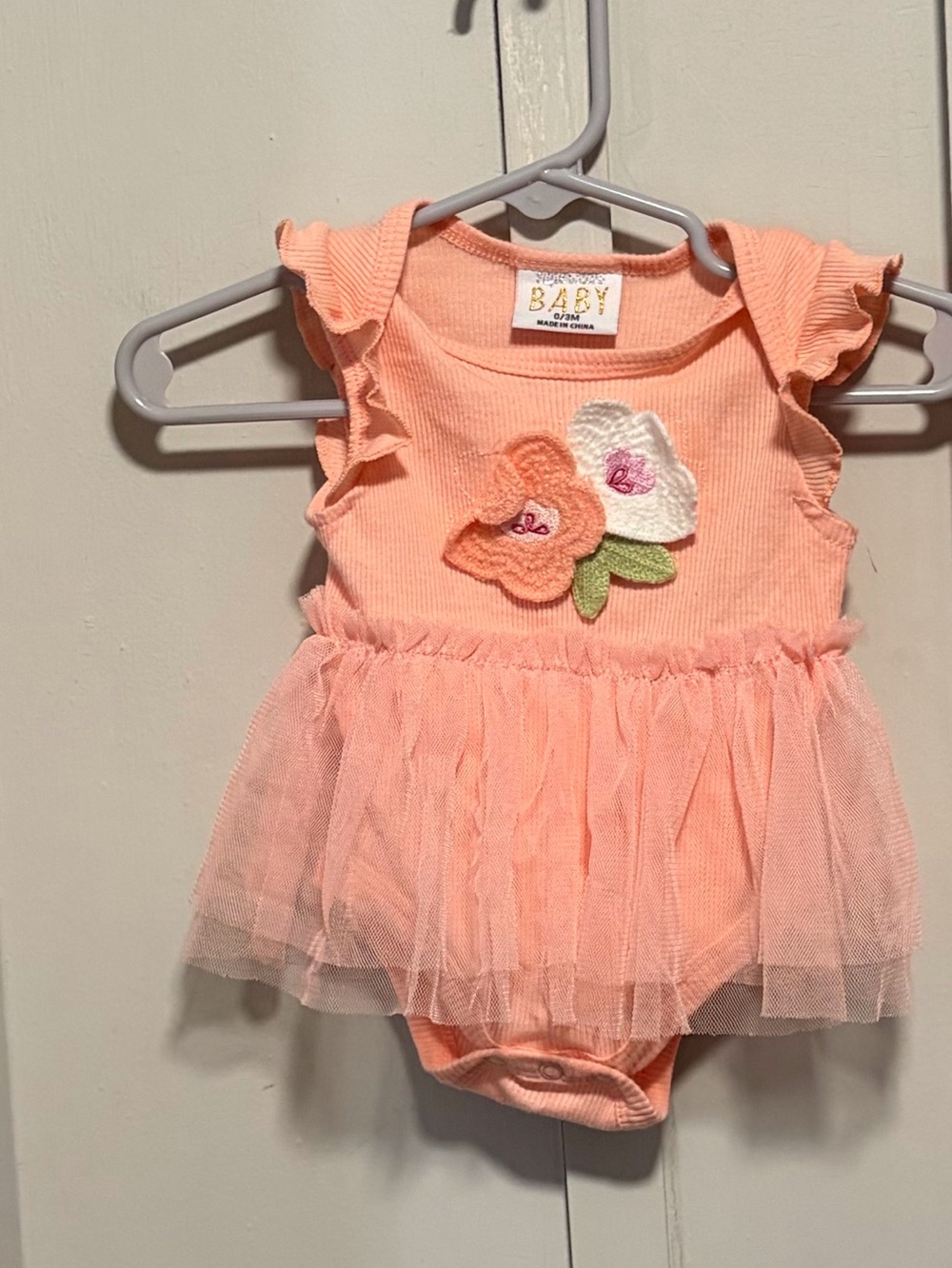 Kids super star onesie size 0-3